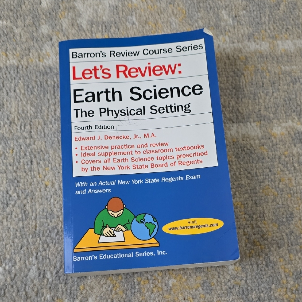 Barron's Earth Science Review Book